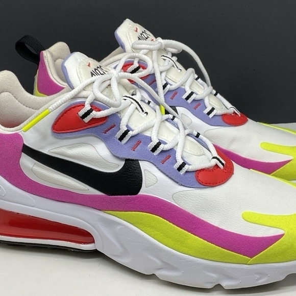 Nike Women's Multicolor Sneakers - White, Pink, Yellow, Red, Black - Picture 1 of 15